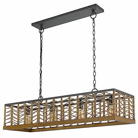 Cal Lighting Winfall 60W X 4 Metal