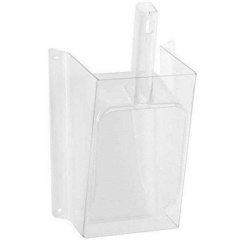 Cal Mil 1031-64 64 oz Economy Guard Scoop - Clear