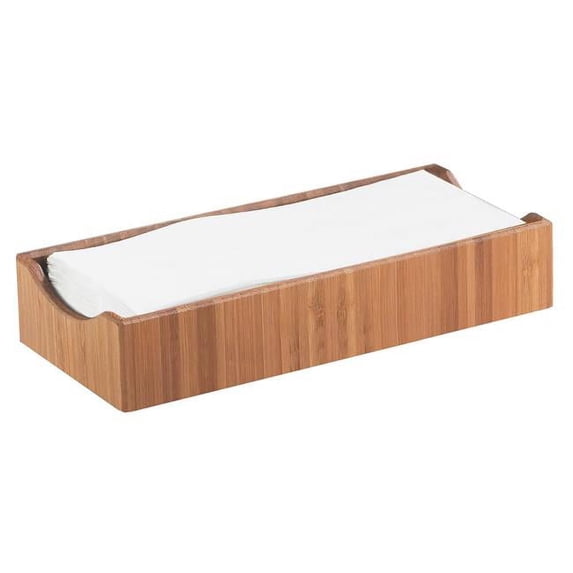 Cal Mil 1234 Bamboo Napkin Holder - 9.5 x 4.375 x 2 in.