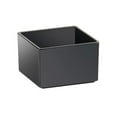 thumbnail image 1 of Cal Mil 1395-13M Cater Choice Melamine Box, Black - 5 x 5 x 3 in., 1 of 6