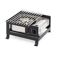 thumbnail image 1 of Cal Mil 1576-13 Soho Black Steel Butane Burner Frame - 14 x 13.75 x 7.25 in., 1 of 2