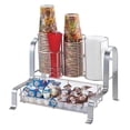 thumbnail image 1 of Cal Mil 1594-74 Silver Soho Condiment Organizer - 15.75 x 11.75 x 12 in., 1 of 1