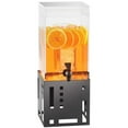 thumbnail image 1 of Cal Mil 1602-1-13 1.5 gal Black Beverage Dispenser with Ice Chamber - 7.375 x 9.375 x 17.75 in., 1 of 2