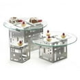 thumbnail image 1 of Cal Mil 1607-5-55 Squared Stainless Steel Cube Riser - 5 x 5 x 5 in., 1 of 2