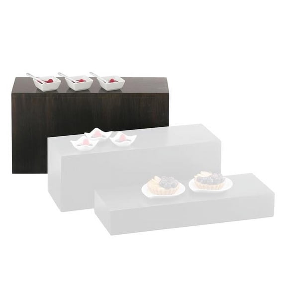 Cal Mil 166-11-96 Midnight Plate Riser - 20 x 7 x 11 in.