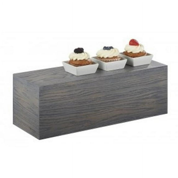 Cal Mil 166-7-83 20 x 7 x 7 in. Ashwood Rectangle Riser