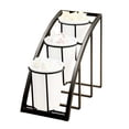 thumbnail image 1 of Cal Mil 1746-3-13 Mission Black Steel 3-Tier Upright Cylinder Display - 7 x 13 x 10.75 in., 1 of 7