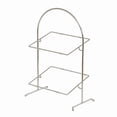 thumbnail image 1 of Cal-Mil 23402-49 18 x 10.5 x 20.75 in. 2 Tier Bakery Stand, Chrome, 1 of 1