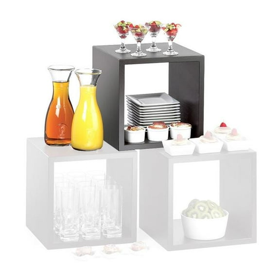 Cal Mil 1929-12-96 Midnight Cube Riser - 12 x 12 x 12 in.