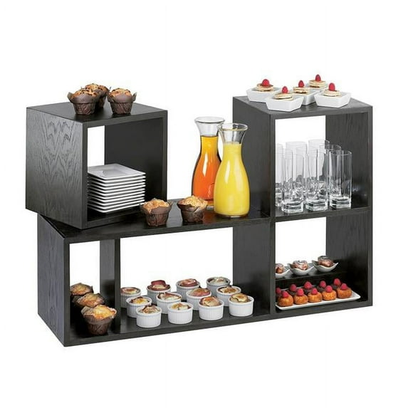 Cal Mil 1933-96 Midnight Library Shelf System - 38 x 12 x 24 in.