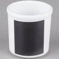 thumbnail image 1 of Cal Mil 1950-64-15C Melamine White Write On 64 oz Round Jar, 1 of 1