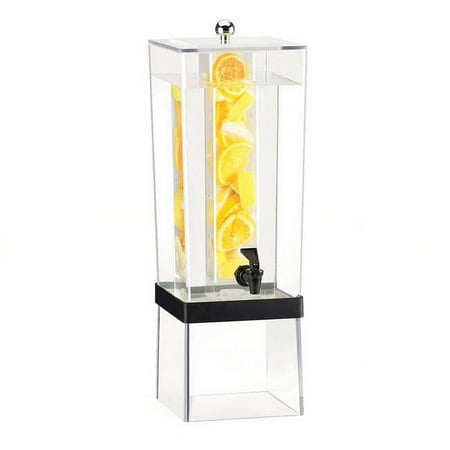 Cal Mil 2016INF-13 3 gal Econo Beverage Dispenser, Black - 8 x 10 x 24 in.