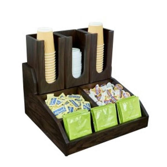 Cal Mil 2019-112 15 x 14.5 x 9.25 in. Heritage Condiment Station