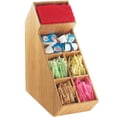 thumbnail image 1 of Cal Mil 2052-60 Bamboo Stir Stick & Condiment Holder Organizer - Brown, 1 of 1