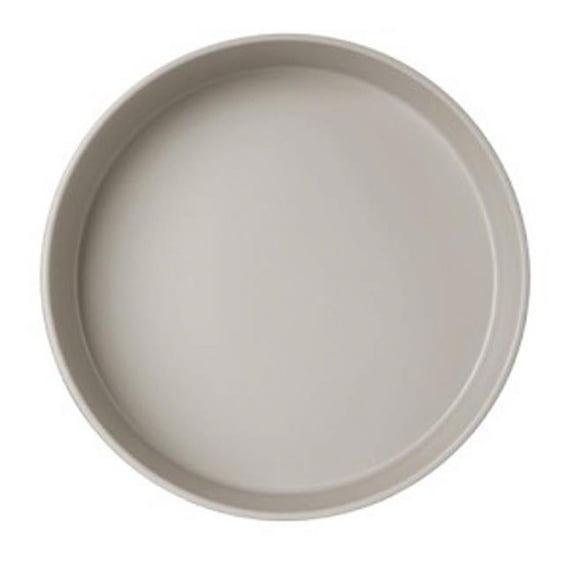 Cal Mil 22017-8-102 8.2 x 1.5 in. Melamine Plate - Ash