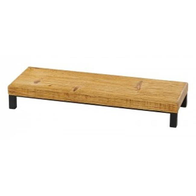 Cal Mil 22066-3-99 7 x 20 x 3 in. Madera Rectangle Riser - Walmart.com