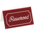 thumbnail image 1 of Cal Mil 273-1 Tent Reserved - Red with White, 1 of 2