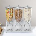 thumbnail image 1 of Cal Mil  3 Cylinder Cereal Dispenser - Silver, 1 of 1