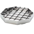 thumbnail image 1 of Cal Mil 308-6-49 6 x 6 in. Octagon Standard Drip Tray - Chrome - Silver, 1 of 2