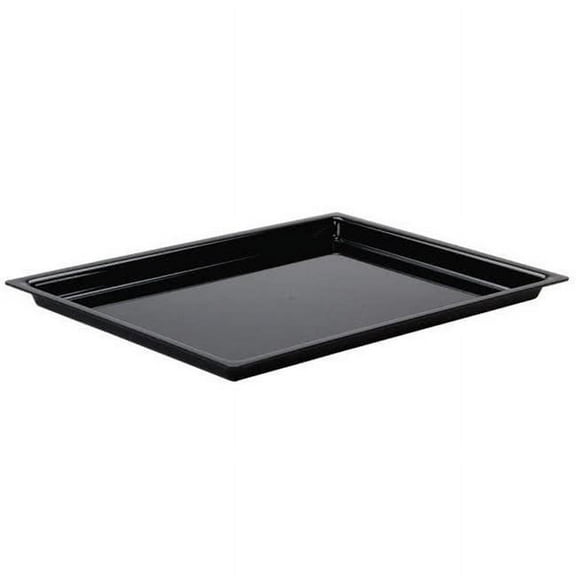 Cal-Mil 325-10-13 Trays, 10" W x 12" D x 1" H, Black
