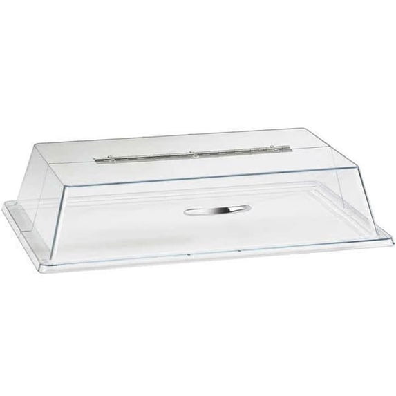 Cal-Mil 329-13 Standard Cover with Long Hinge, Clear