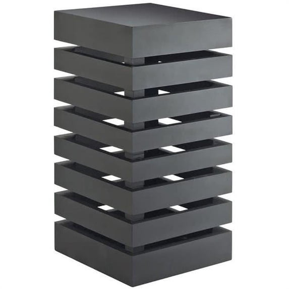 Cal Mil 3331-96 18 in. Crate Tower Midnight - Beige