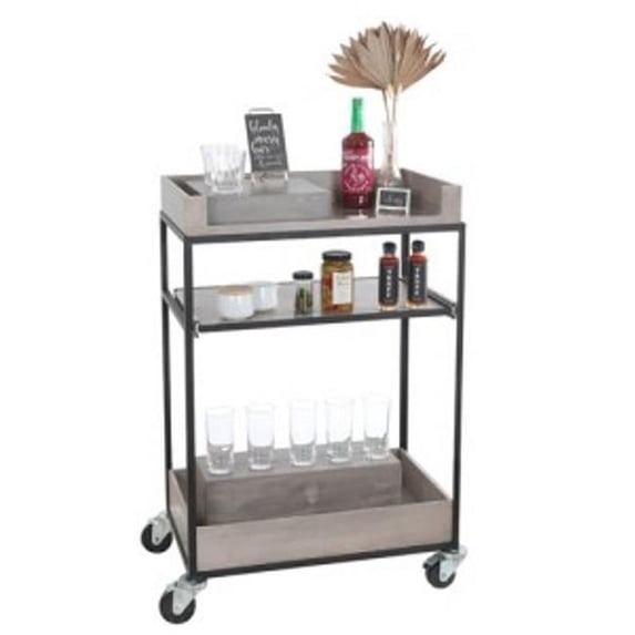 Cal Mil 3461-110 27 x 16 x 41 in. Aspen Beverage Cart