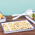 thumbnail image 1 of Cal Mil 3463-15 Melamine Serving Tray Enamelware - White, 1 of 1