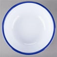 thumbnail image 1 of Cal Mil 3467-5-15 5.5 Melamine White Enamel Bowl, 1 of 1