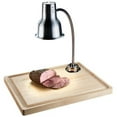 thumbnail image 1 of Cal Mil 3490-71 Maple Carving Station with Lamp - Aluminum, 1 of 1