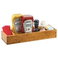 thumbnail image 1 of Cal-Mil 3669-99 Madera 3-Compartment Wood Table Caddy, 1 of 1
