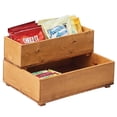 thumbnail image 1 of Cal Mil 3682-125-99 Madera Reclaimed Wood Stacking Box - 12 x 5 x 3.25 in., 1 of 1