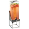 thumbnail image 1 of Cal Mil 3804-3INF-83 3 gal Square Beverage Infusion Dispenser, Ash Gray - 8 x 8 x 26 in., 1 of 1