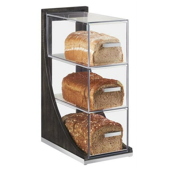 Cal Mil 3815-87 Cinderwood Vertical Bread Case