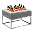 thumbnail image 1 of Cal Mil 3822-9-83 Rectangular Display Riser with Melamine Top, Ash Gray - 15 x 11 x 9.25 in., 1 of 1