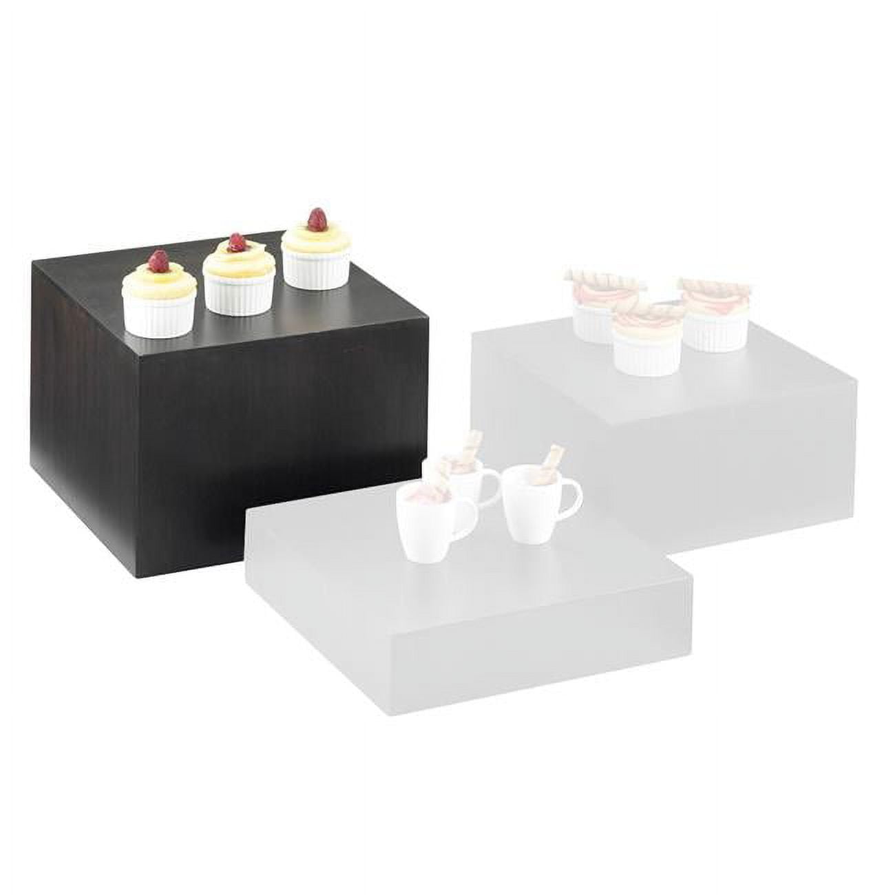 Cal Mil 432-9-96 Midnight Cube Riser, Square - 12 x 12 x 9 in ...