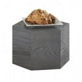 thumbnail image 1 of Cal Mil 435-8-83 12 x 8 in. Ashwood Hexagon Riser, 1 of 1