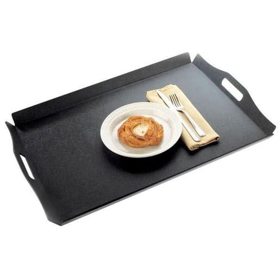 Cal Mil 930-2-13 Room Serv Tray - Black