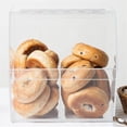 thumbnail image 1 of Cal Mil 948 Stackable Bin with Divider - Clear, 1 of 1
