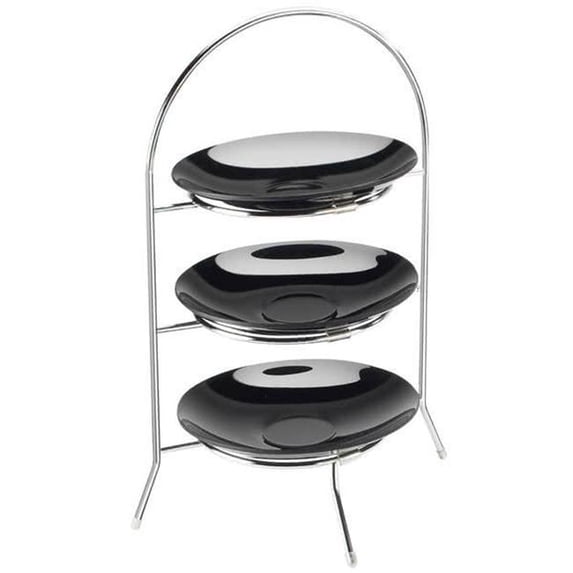 Cal Mil 977-10-49 Archwire Rack 8.5 in. dia. - Chrome - Silver
