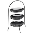 thumbnail image 1 of Cal Mil 977-8-13 Arch Iron-Framed 3 Tier - 6 in. dia. - Black, 1 of 2
