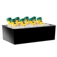 thumbnail image 1 of Cal Mil  Black Melamine Ice Housing with Clear Pan - 10 x 12 x 7 in., 1 of 2