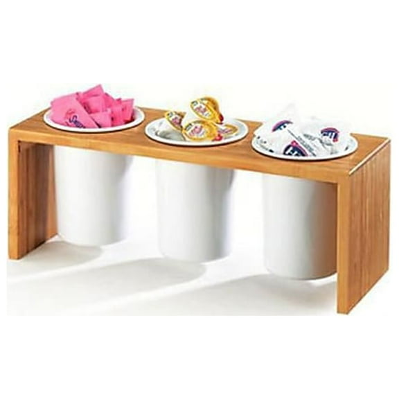 Cal Mil Cal-Mil 3-Hole Bamboo Cylinder Holder (1425-3-60) CLM1425360