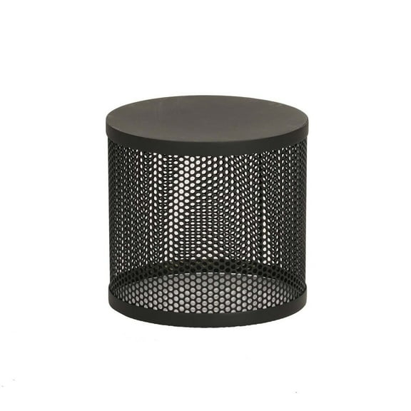 Cal-Mil 22916-7-13 7.5 x 7 in. Camden Round Riser, Black