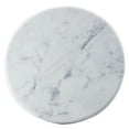 thumbnail image 1 of Cal Mil Carrara Marble Melamine Tray, 12 inch Dia x .75 inch -- 3 per case., 1 of 1