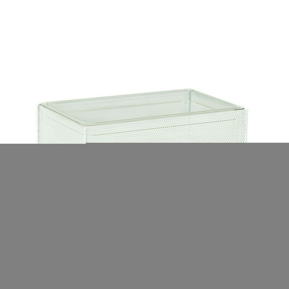 Cal Mil Juno White Ice Box, 21 inch Width x 13 inch Depth x 9 inch Height