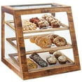 thumbnail image 1 of Cal Mil  Madera Bakery Display Case 3-Tier - Brown, 1 of 4