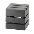 thumbnail image 1 of Cal Mil Midnight Bamboo Square Crate Riser, 6 x 6 x 6 inch -- 1 each., 1 of 2