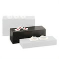 thumbnail image 1 of Cal-Mil Midnight Collection Rectangular Black Stained Bamboo Cube Riser - 20"L x 7"W x 7"H, 1 of 4