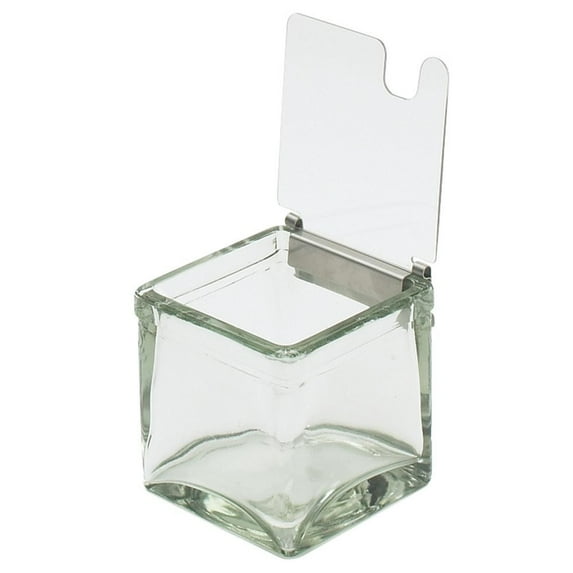 Cal-Mil Notched Metal Hinge Jar Lid